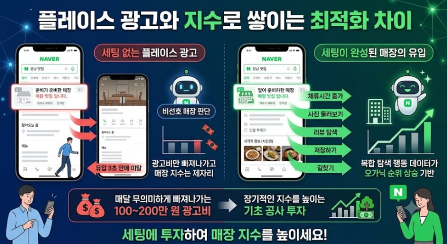 플레이스 검색 광고 구좌 추가,리워드트래픽 활용한 자연순위 만드는 3단계
